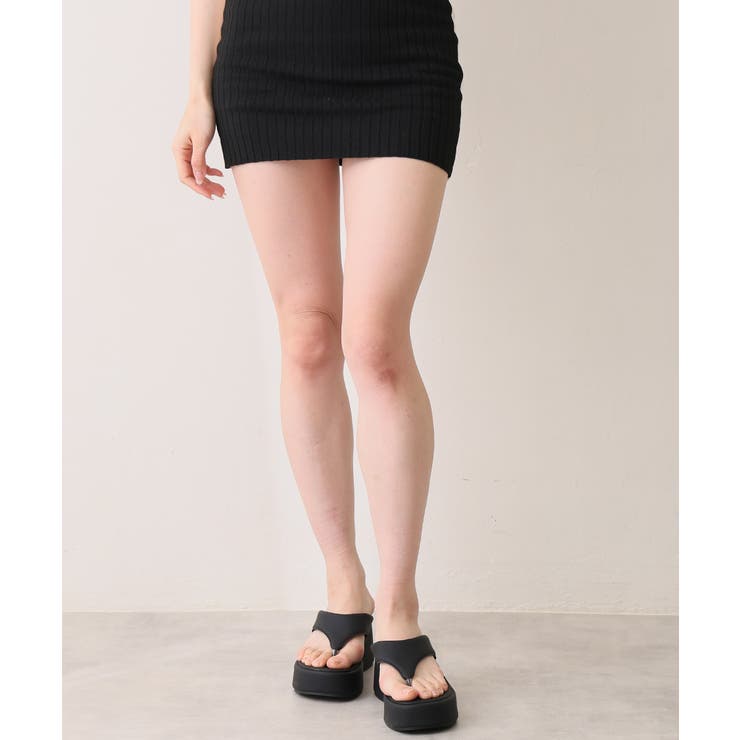 【26年春夏新作】厚底 ウェッジソール トングサンダル | DEMETER | 詳細画像6 