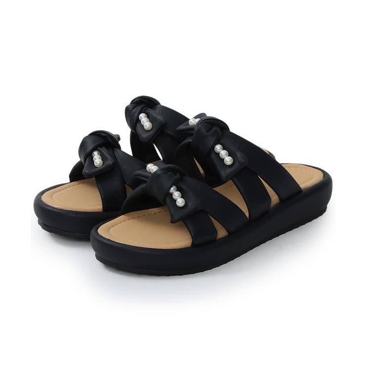 【26年春夏新作】パールリボン ダブルベルト サンダル | DEMETER | 詳細画像55 