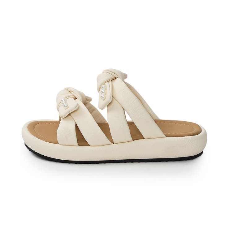 【26年春夏新作】パールリボン ダブルベルト サンダル | DEMETER | 詳細画像60 