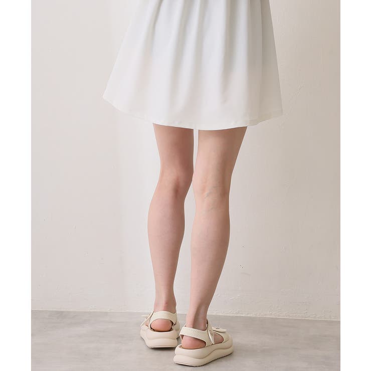 【26年春夏新作】厚底 ダブルソール ビジュー ベルクロ スポーツサンダル | DEMETER | 詳細画像15 