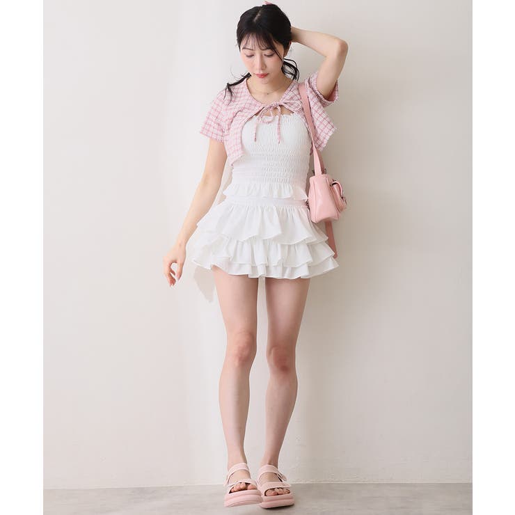 【26年春夏新作】厚底 ダブルソール ビジュー ベルクロ スポーツサンダル | DEMETER | 詳細画像37 