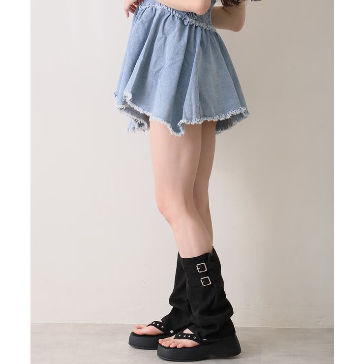 【26年春夏新作】2WAY 厚底 カバー付き ベルト トングブーツサンダル | DEMETER | 詳細画像21 