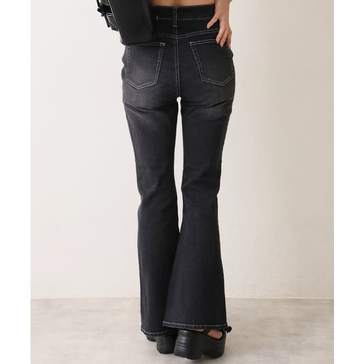 【26年春夏新作】厚底 リボンデザイン ベルクロ スポーツサンダル | DEMETER | 詳細画像9 