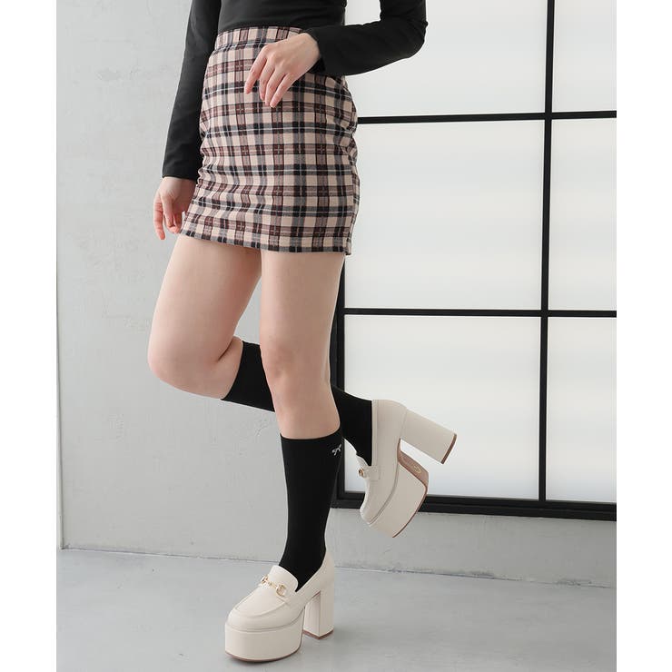 【26年春夏新作】厚底 プラットフォーム ビット付き ローファーパンプス | DEMETER | 詳細画像23 