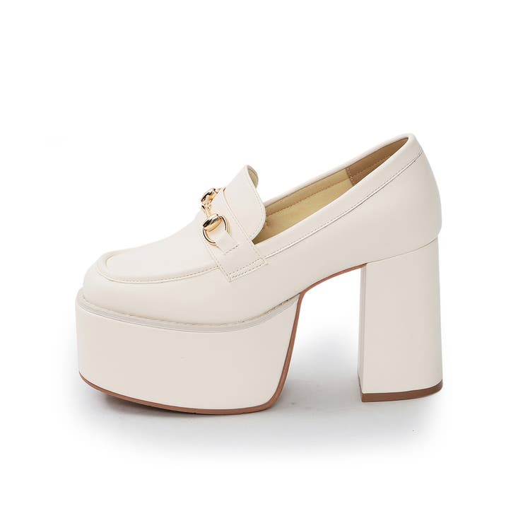 【26年春夏新作】厚底 プラットフォーム ビット付き ローファーパンプス | DEMETER | 詳細画像28 