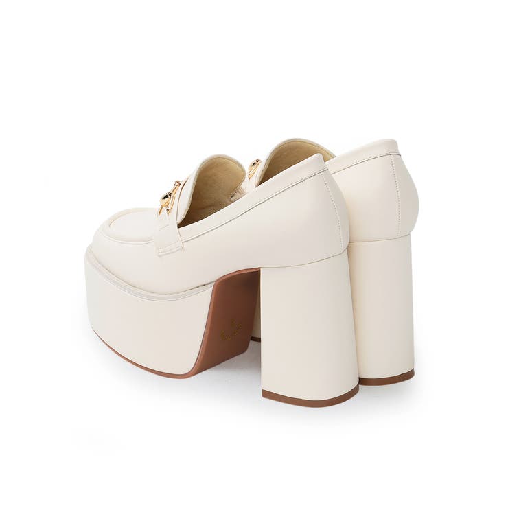 【26年春夏新作】厚底 プラットフォーム ビット付き ローファーパンプス | DEMETER | 詳細画像29 