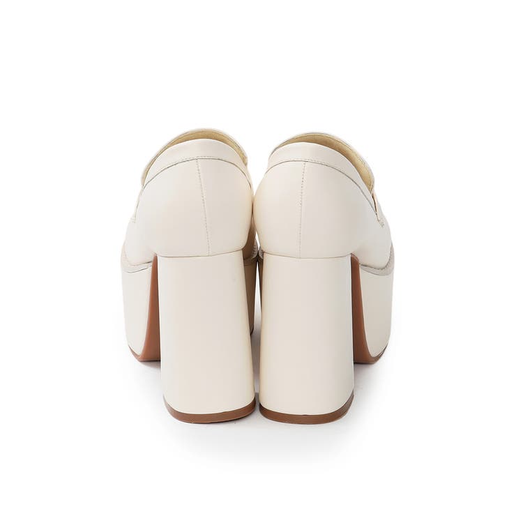 【26年春夏新作】厚底 プラットフォーム ビット付き ローファーパンプス | DEMETER | 詳細画像30 