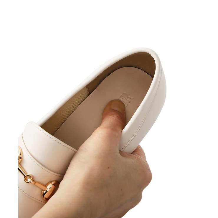 【26年春夏新作】厚底 プラットフォーム ビット付き ローファーパンプス | DEMETER | 詳細画像32 