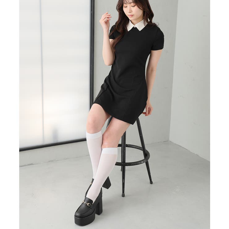 【26年春夏新作】厚底 プラットフォーム ビット付き ローファーパンプス | DEMETER | 詳細画像5 