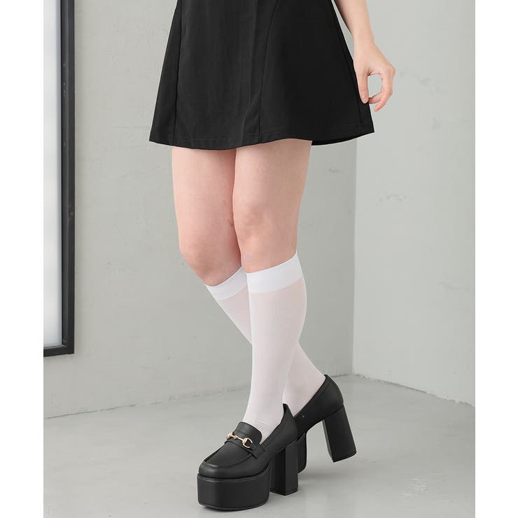 【26年春夏新作】厚底 プラットフォーム ビット付き ローファーパンプス | DEMETER | 詳細画像7 