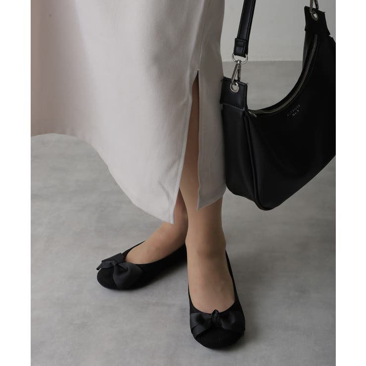 【定番】超軽量☆ぺたんこ リボン バレエパンプス | DEMETER | 詳細画像17 