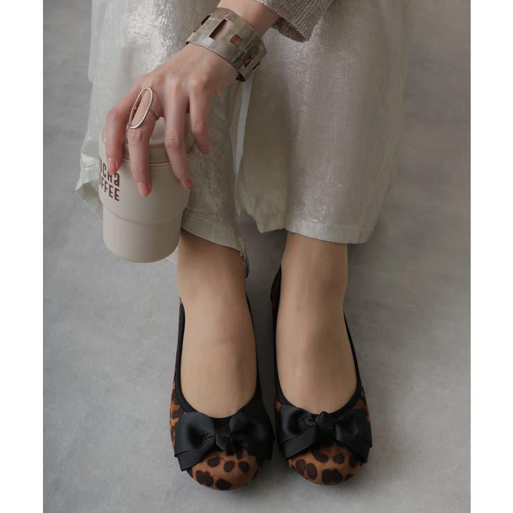 【定番】超軽量☆ぺたんこ リボン バレエパンプス | DEMETER | 詳細画像27 