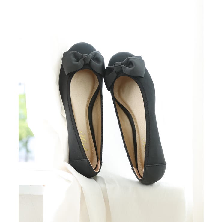 【定番】超軽量☆ぺたんこ リボン バレエパンプス | DEMETER | 詳細画像40 