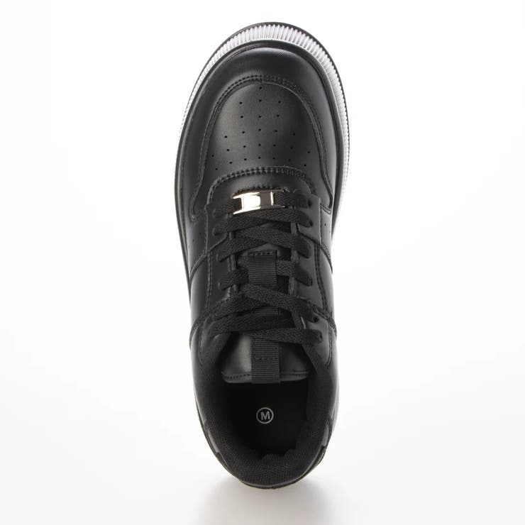 【24年春夏新作】厚底 プラットフォーム レースアップ コートスニーカー | DEMETER | 詳細画像44 