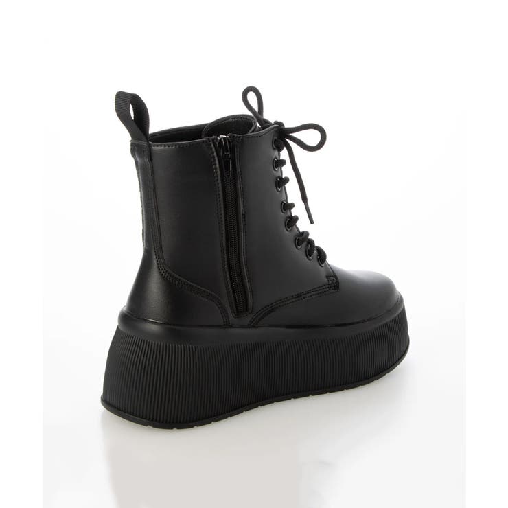 【24年秋冬新作】厚底 プラットフォーム レースアップ ショートブーツ | DEMETER | 詳細画像32 