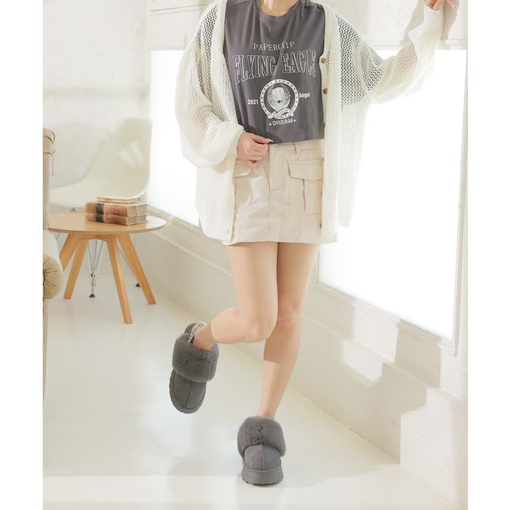 【24年秋冬再販】厚底ソール ボリュームファー バックストラップ | DEMETER | 詳細画像84 