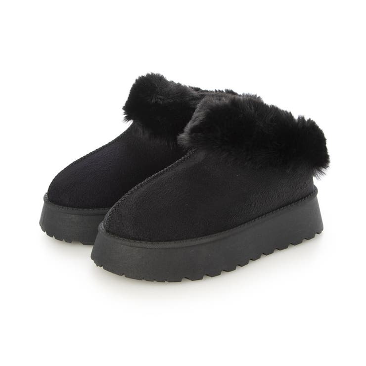 【24年秋冬新作】厚底ソール ボリュームファー アンクル丈 ムートンブーツ | DEMETER | 詳細画像87 