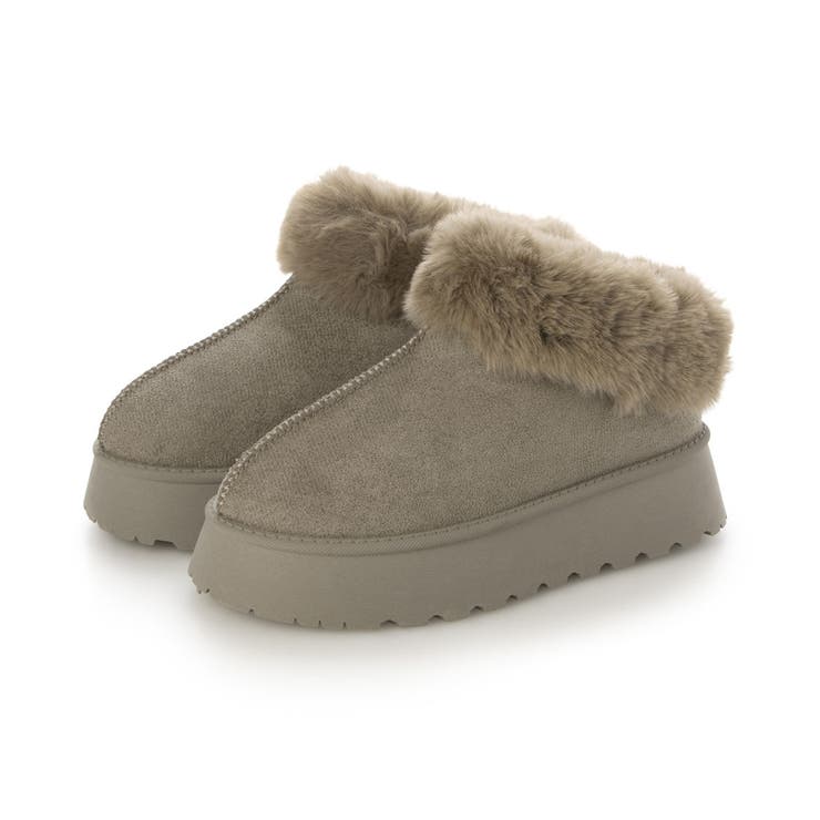 【24年秋冬新作】厚底ソール ボリュームファー アンクル丈 ムートンブーツ | DEMETER | 詳細画像88 