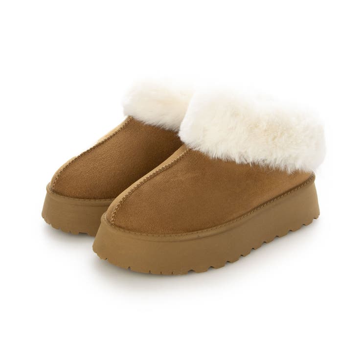 【24年秋冬新作】厚底ソール ボリュームファー アンクル丈 ムートンブーツ | DEMETER | 詳細画像89 