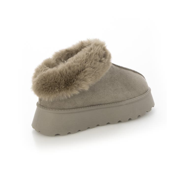 【24年秋冬新作】厚底ソール ボリュームファー アンクル丈 ムートンブーツ | DEMETER | 詳細画像91 