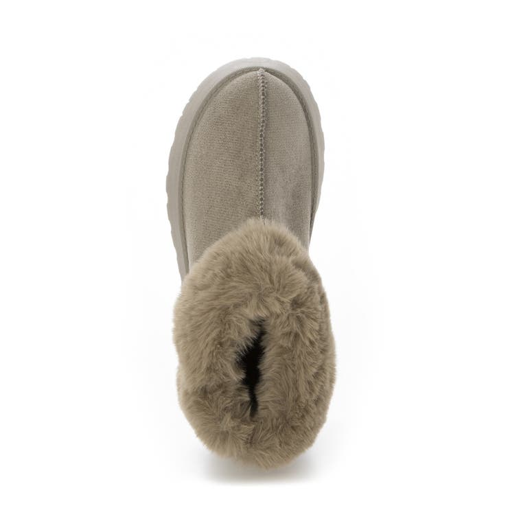 【24年秋冬新作】厚底ソール ボリュームファー アンクル丈 ムートンブーツ | DEMETER | 詳細画像92 