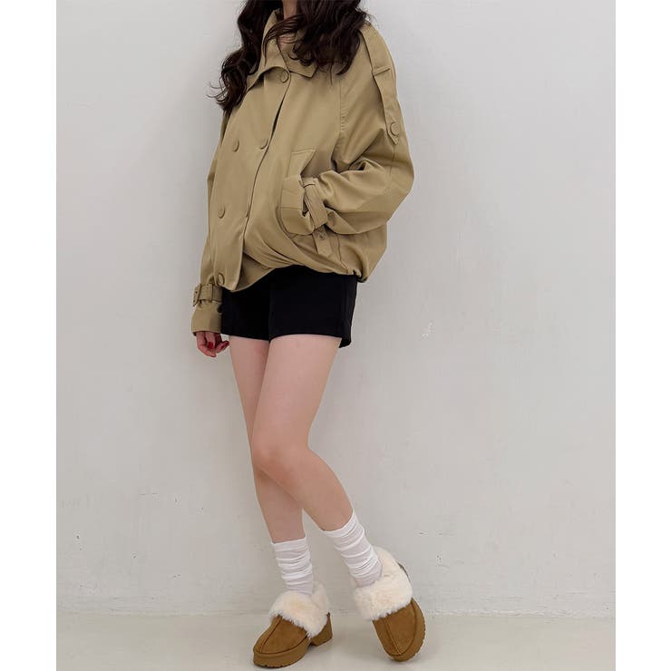 【26年秋冬再販】厚底 デザインソール バックバンド ムートンシューズ | DEMETER | 詳細画像26 