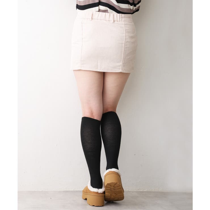 【25年秋冬新作】厚底 デザインソール ボリュームファー ムートンシューズ | DEMETER | 詳細画像25 