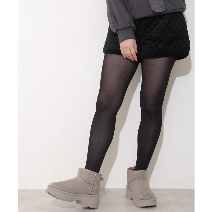 【25年秋冬新作】厚底 デザインソール ボリュームファー ムートンブーツ | DEMETER | 詳細画像20 