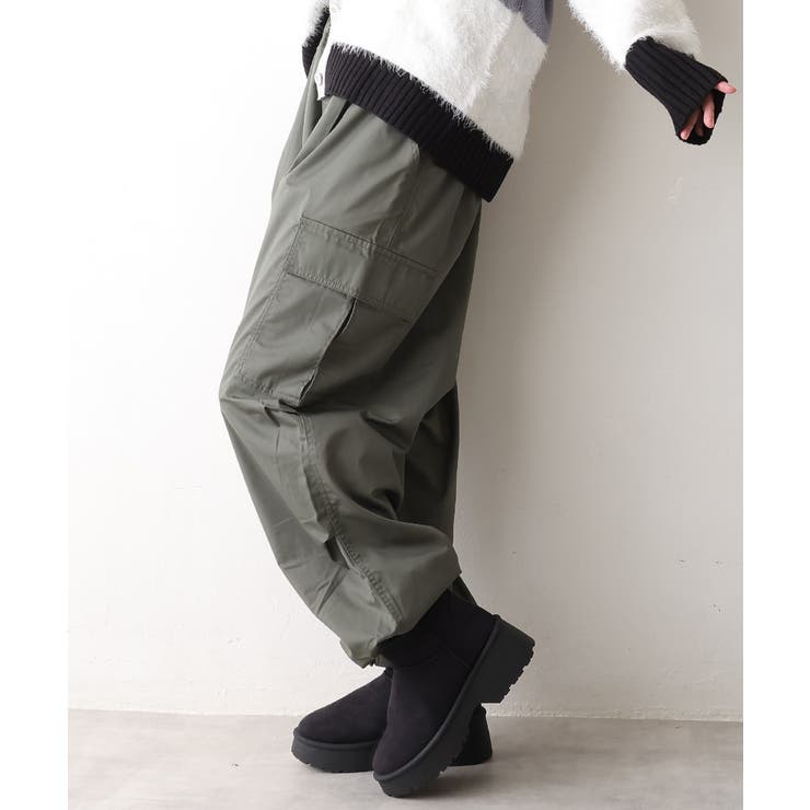 【25年秋冬新作】厚底 デザインソール ボリュームファー ムートンブーツ | DEMETER | 詳細画像9 