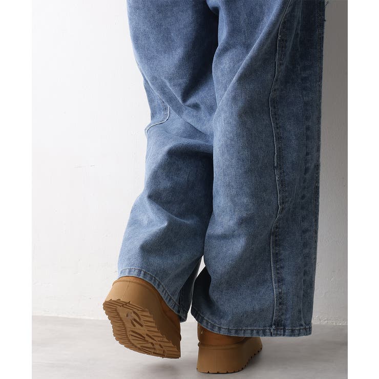 【25年秋冬新作】厚底 ボリュームファー ムートンシューズ | DEMETER | 詳細画像19 