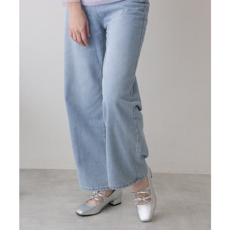 【25年春夏新作】スクエアトゥ ダブルリボン ストラップ パンプス | DEMETER | 詳細画像45 