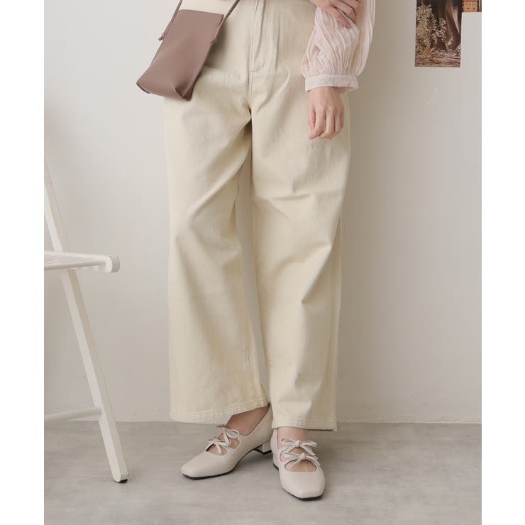 【25年春夏新作】スクエアトゥ ダブルリボン ストラップ パンプス | DEMETER | 詳細画像53 