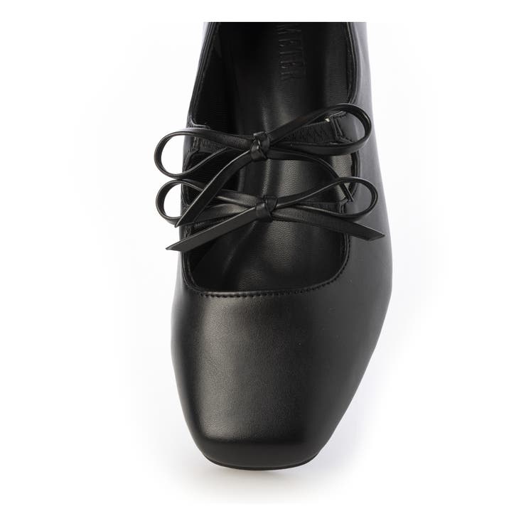 【25年春夏新作】スクエアトゥ ダブルリボン ストラップ パンプス | DEMETER | 詳細画像65 