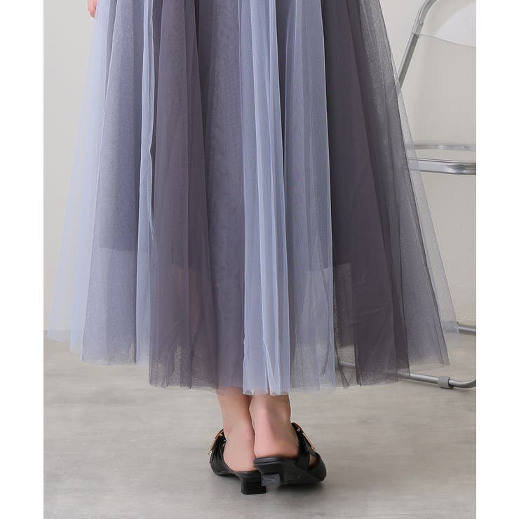 【25年春夏新作】ポインテッドトゥ バックルベルト ミュールパンプス | DEMETER | 詳細画像58 