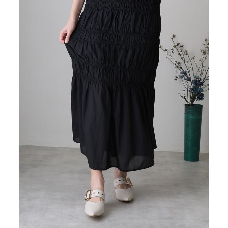 【25年春夏新作】ポインテッドトゥ バックルベルト ミュールパンプス | DEMETER | 詳細画像63 