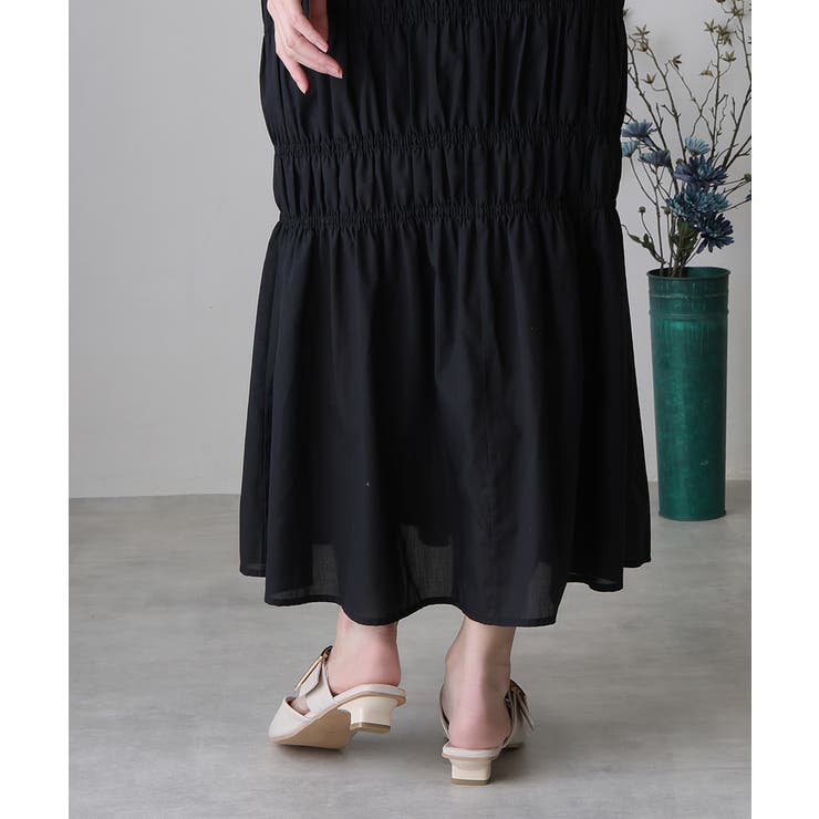 【25年春夏新作】ポインテッドトゥ バックルベルト ミュールパンプス | DEMETER | 詳細画像65 