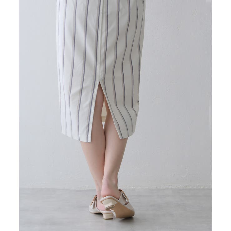 【25年春夏新作】ポインテッドトゥ バックルベルト ミュールパンプス | DEMETER | 詳細画像72 