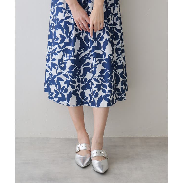 【25年春夏新作】ポインテッドトゥ バックルベルト ミュールパンプス | DEMETER | 詳細画像83 