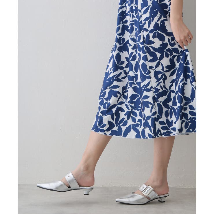 【25年春夏新作】ポインテッドトゥ バックルベルト ミュールパンプス | DEMETER | 詳細画像85 