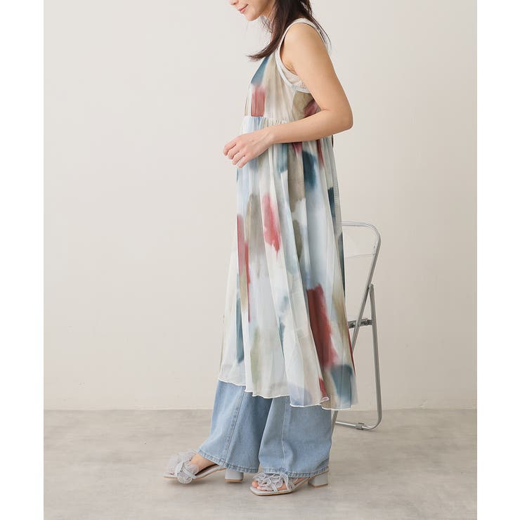 【25年春夏新作】スクエアトゥ フリル アンクルストラップ サンダル | DEMETER | 詳細画像28 