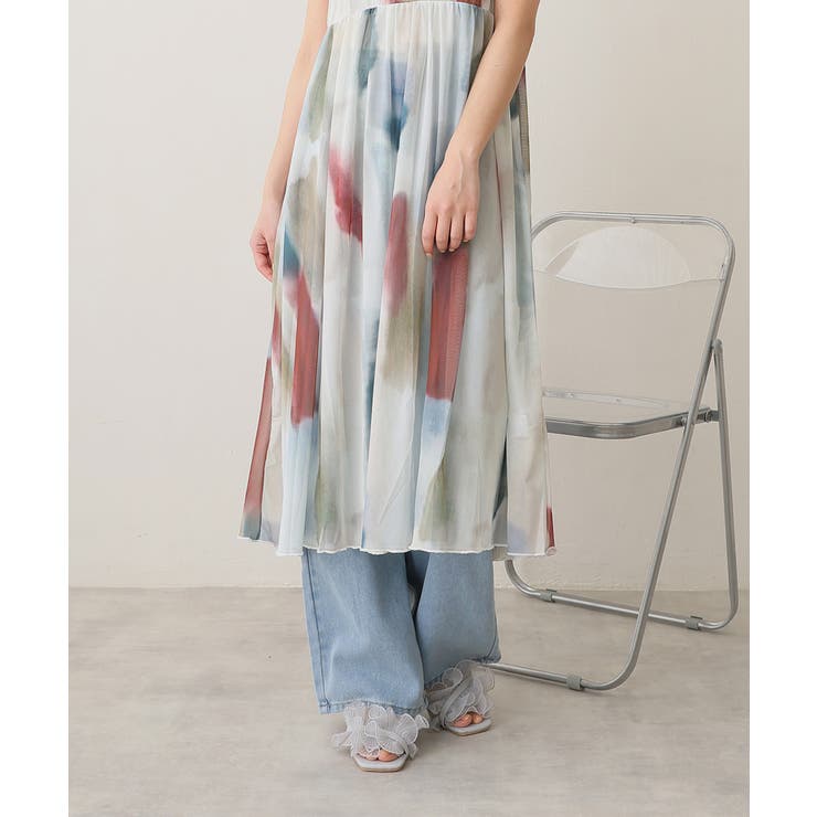 【25年春夏新作】スクエアトゥ フリル アンクルストラップ サンダル | DEMETER | 詳細画像29 