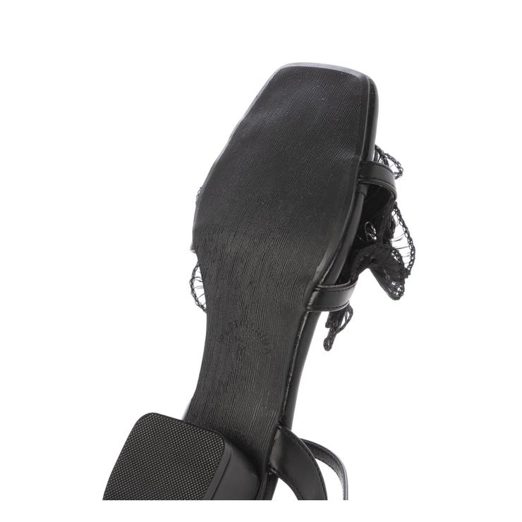 【25年春夏新作】スクエアトゥ フリル アンクルストラップ サンダル | DEMETER | 詳細画像37 