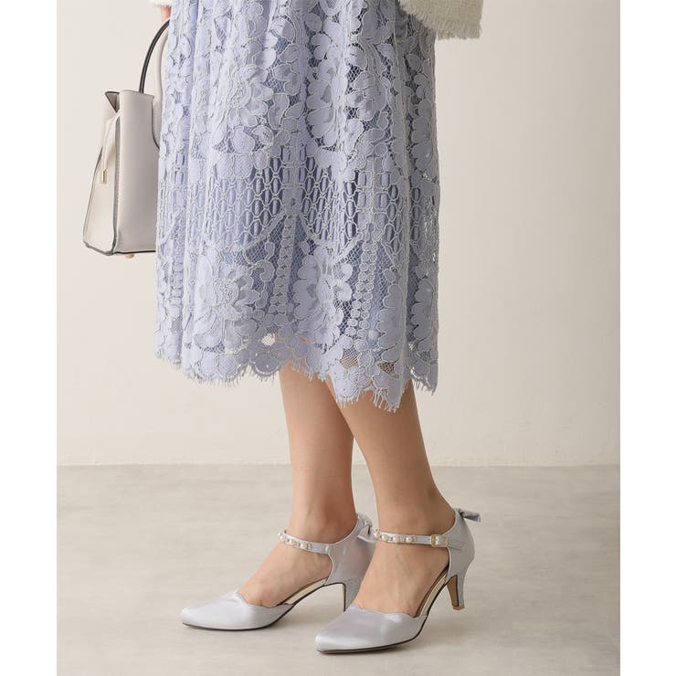 【25年春夏新作】パールビジュー アンクルストラップ オケージョンパンプス | DEMETER | 詳細画像25 