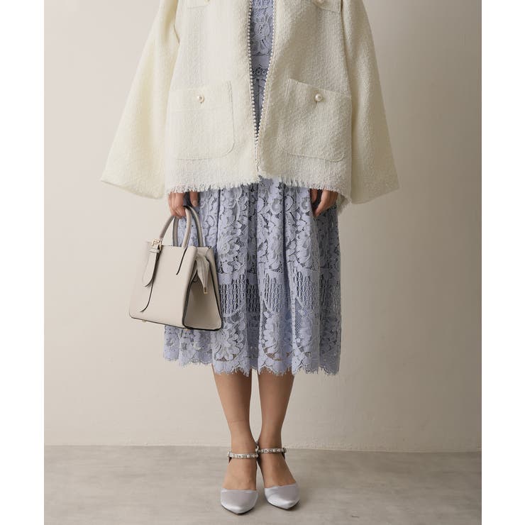 【25年春夏新作】パールビジュー アンクルストラップ オケージョンパンプス | DEMETER | 詳細画像27 