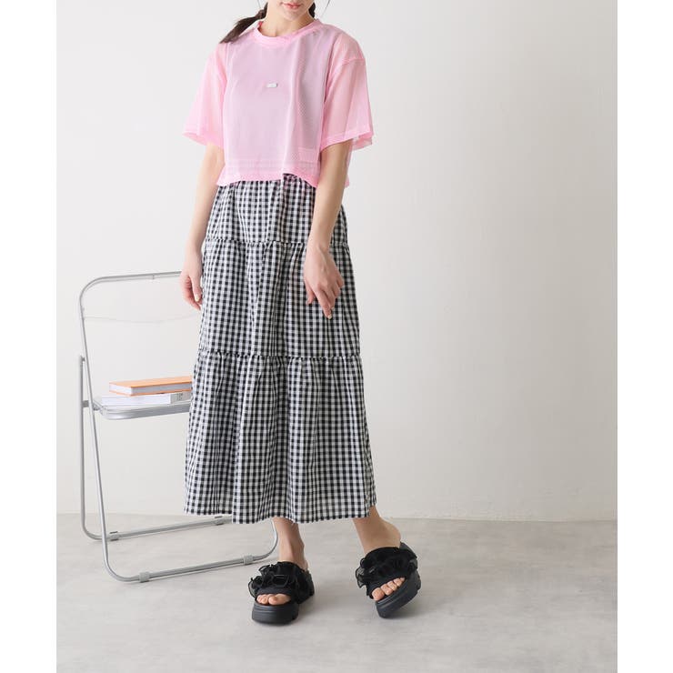 【25年春夏新作】厚底 プラットフォーム フリルサンダル | DEMETER | 詳細画像10 