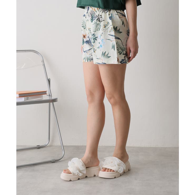 【25年春夏新作】厚底 プラットフォーム フリルサンダル | DEMETER | 詳細画像24 