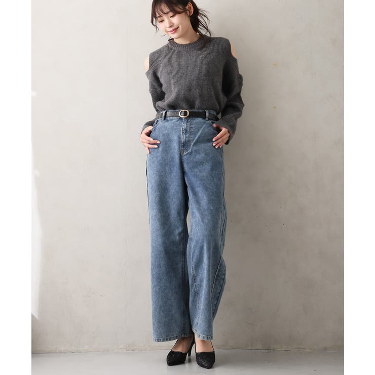 【25年秋冬新作】ポインテッドトゥ グリッター チュールパンプス | DEMETER | 詳細画像12 