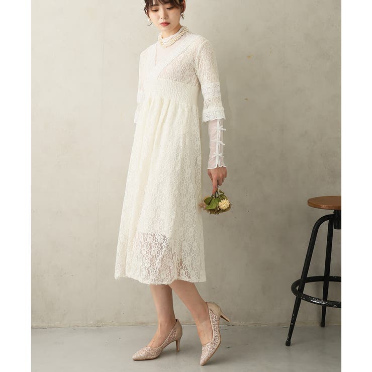 【25年秋冬新作】ポインテッドトゥ グリッター チュールパンプス | DEMETER | 詳細画像45 