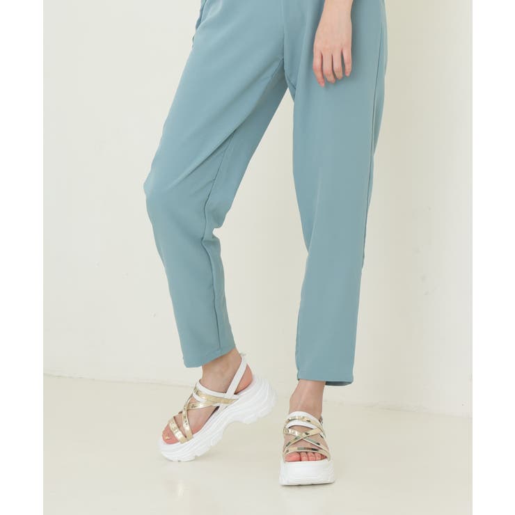 【24年春夏新作】厚底ソール メタリックストラップ バックバンド | DEMETER | 詳細画像16 