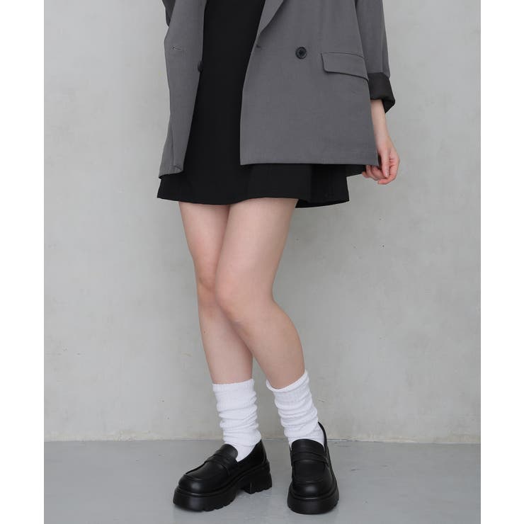 【26年春夏新作】厚底 ボリュームソール コインローファー | DEMETER | 詳細画像14 